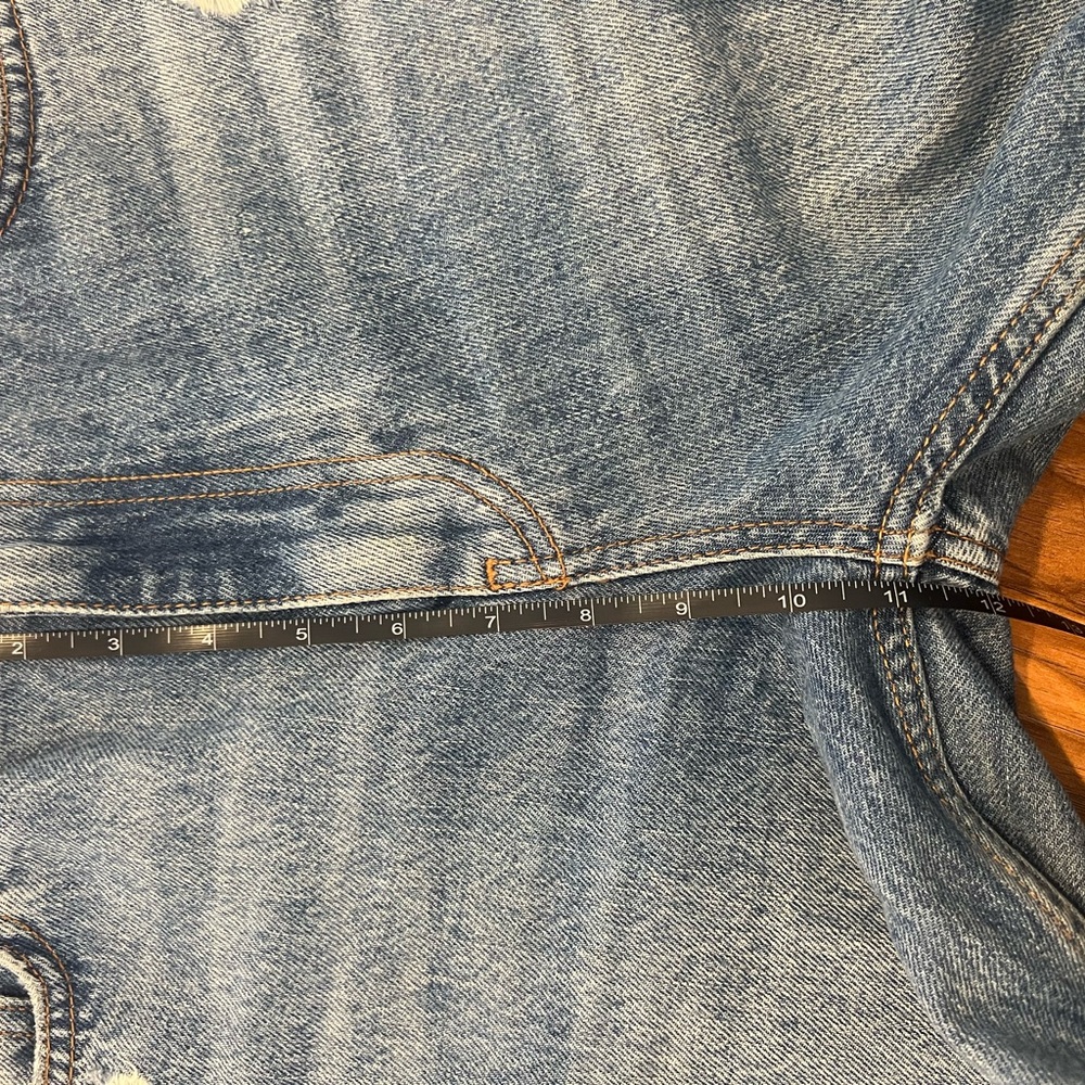 Mango Ripped High Rise Straight Jeans - Picture 9 of 10
